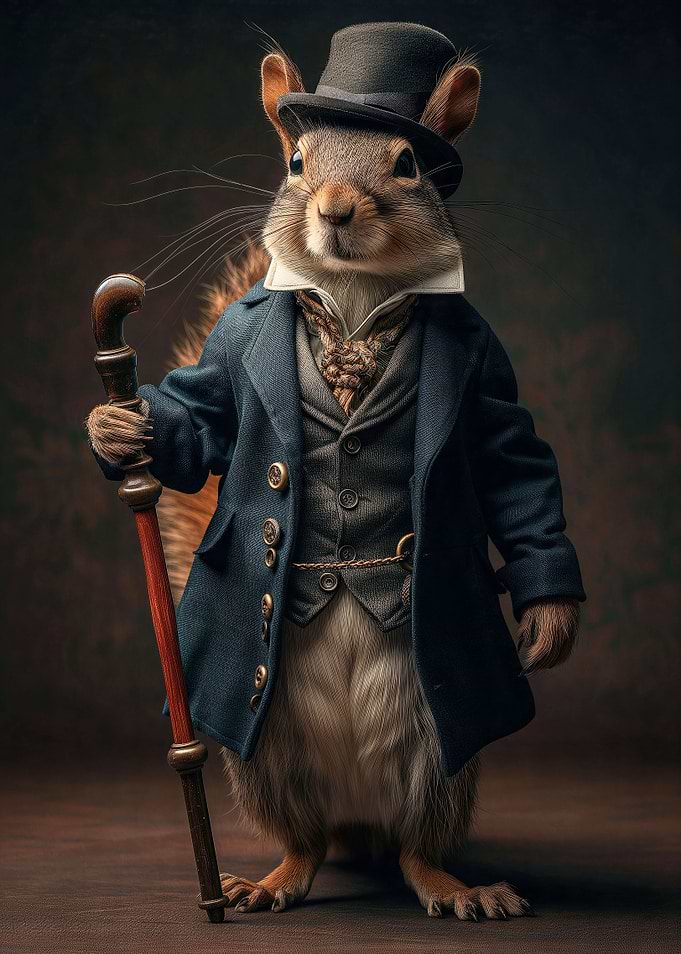 Steampunk Squirrel