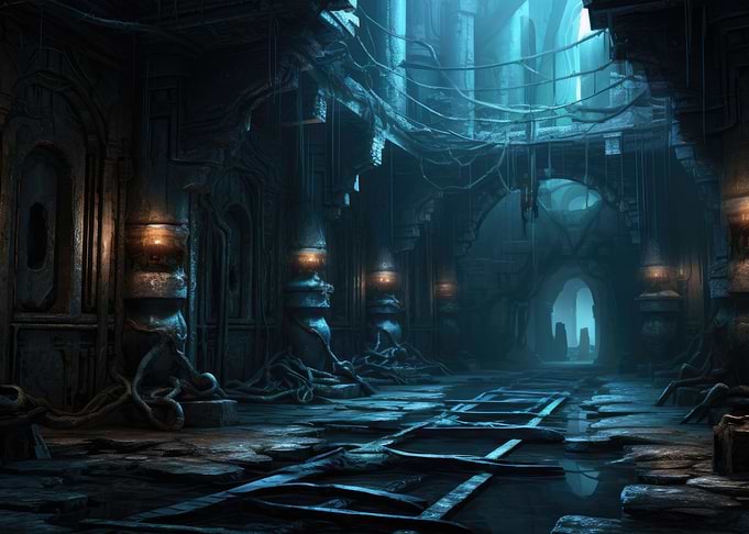 dark cave