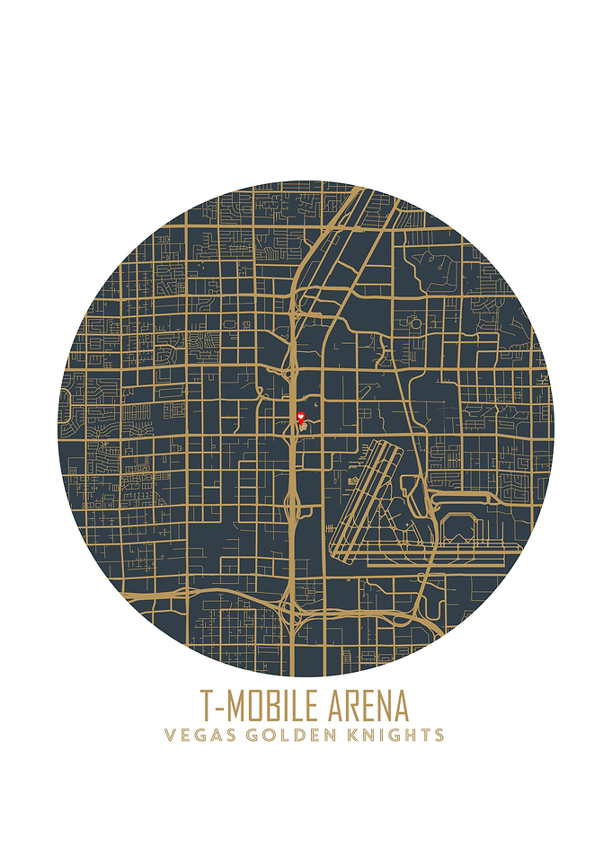 T Mobile Arena Map