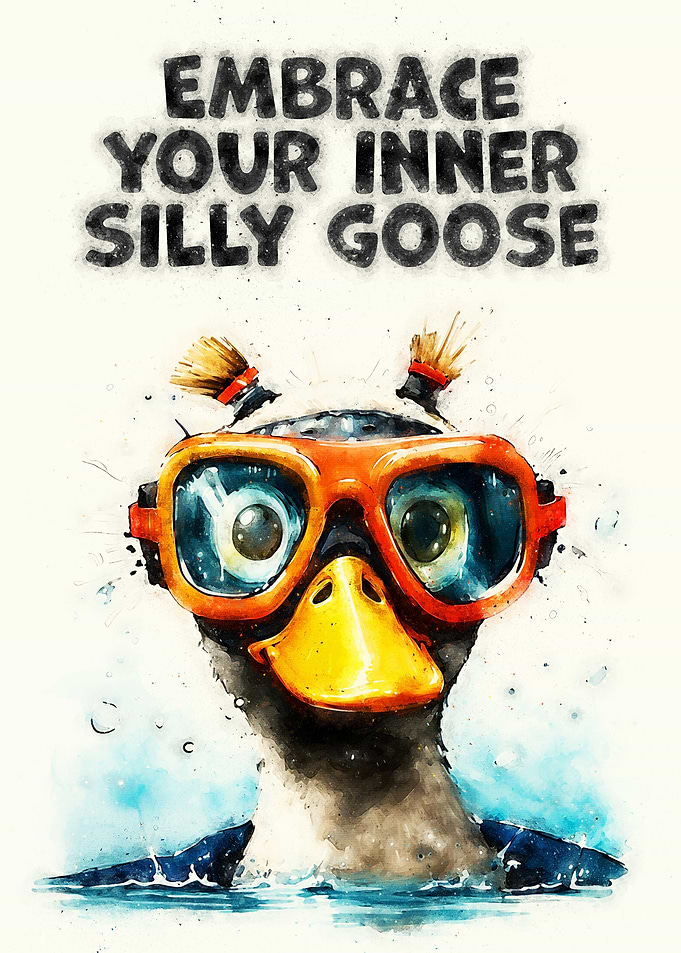Silly Goose Gen Z Funny