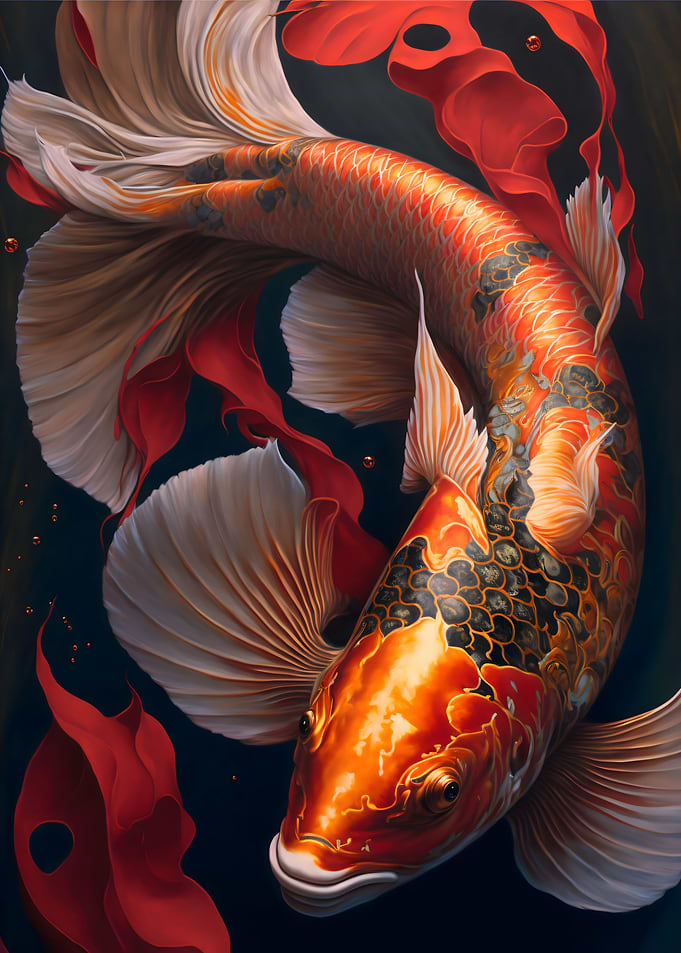 Carpe Koi Fish
