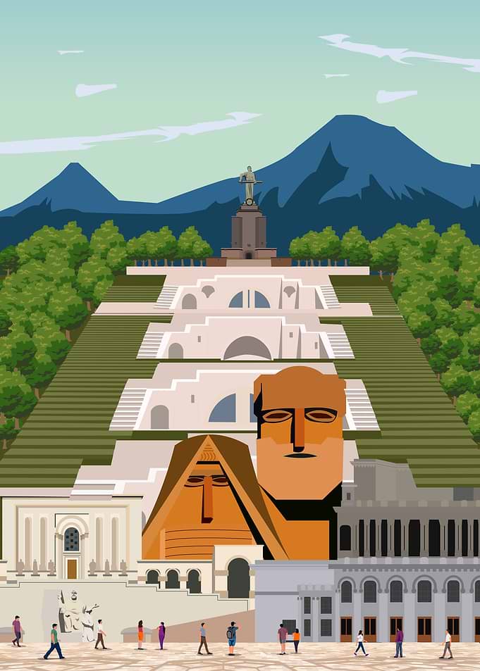Yerevan Travel Print