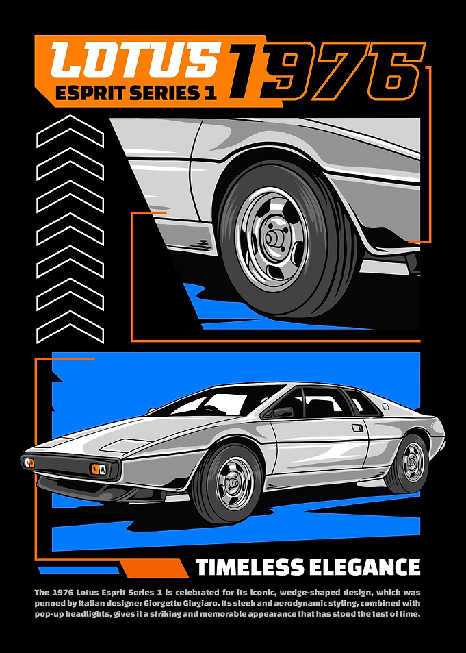 Retro Esprit Sport Car