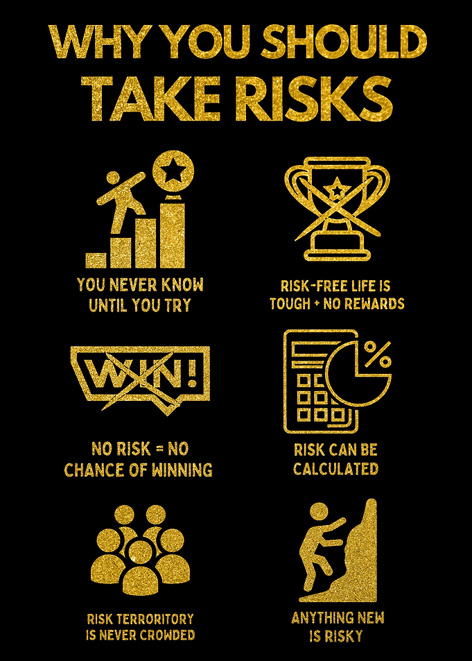 Why You Should Take Risks