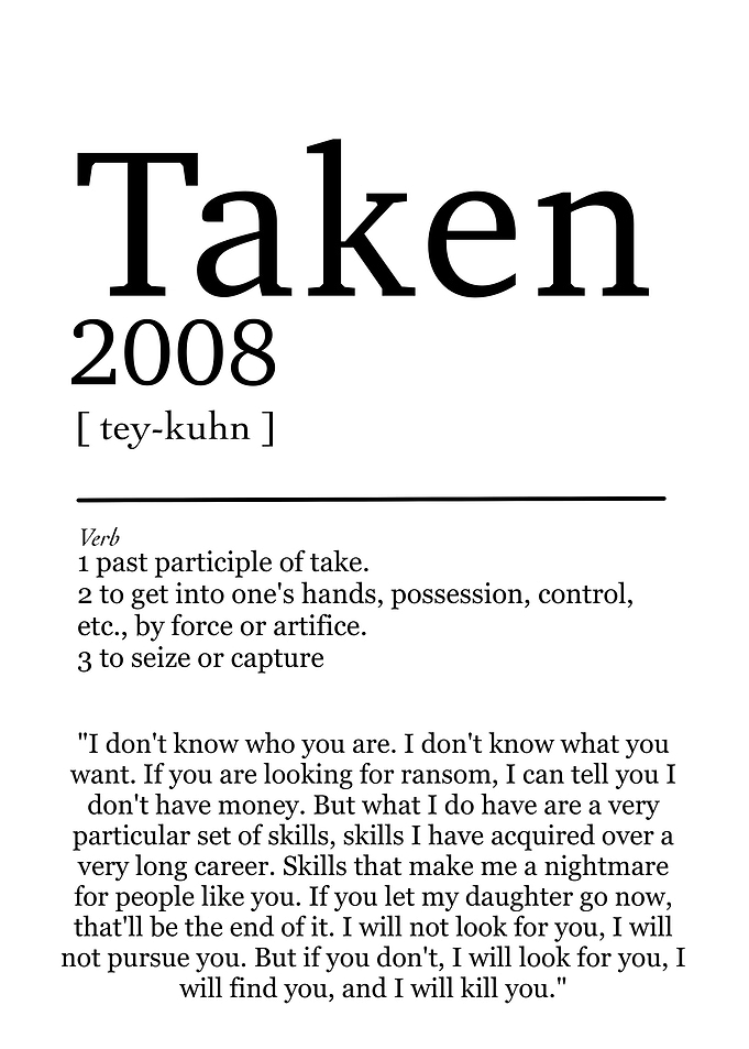 Taken