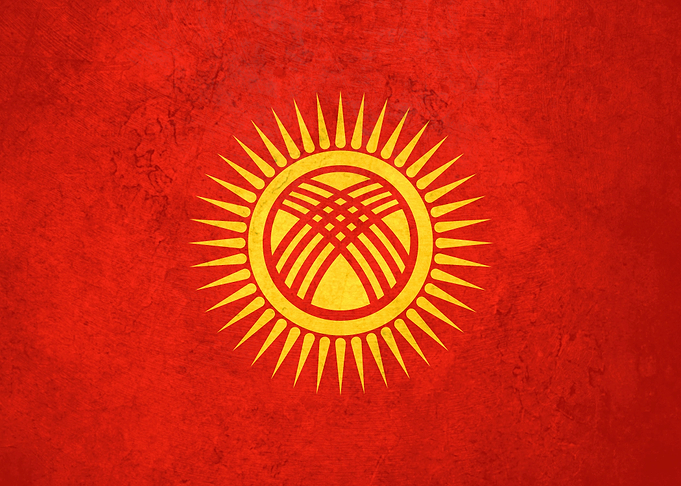 Flag of Kyrgyzstan
