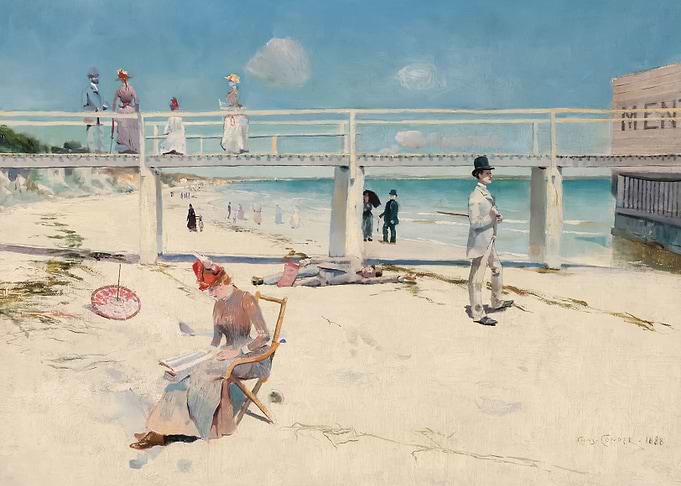 A holiday at Mentone