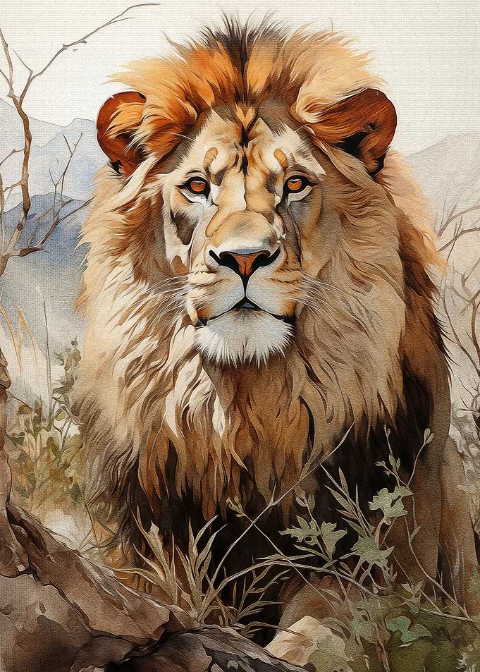 The Lion Stare