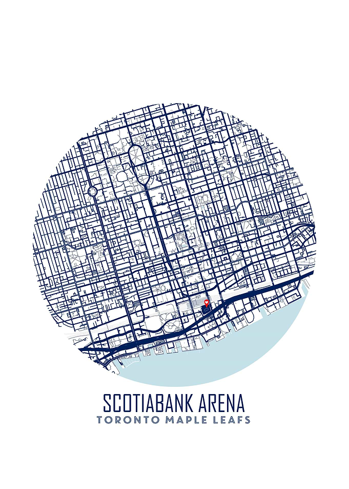 Scotiabank Arena Map