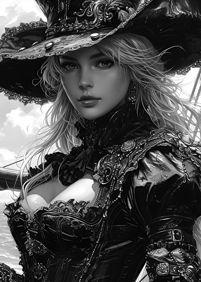 Pirate Margot Blond Model