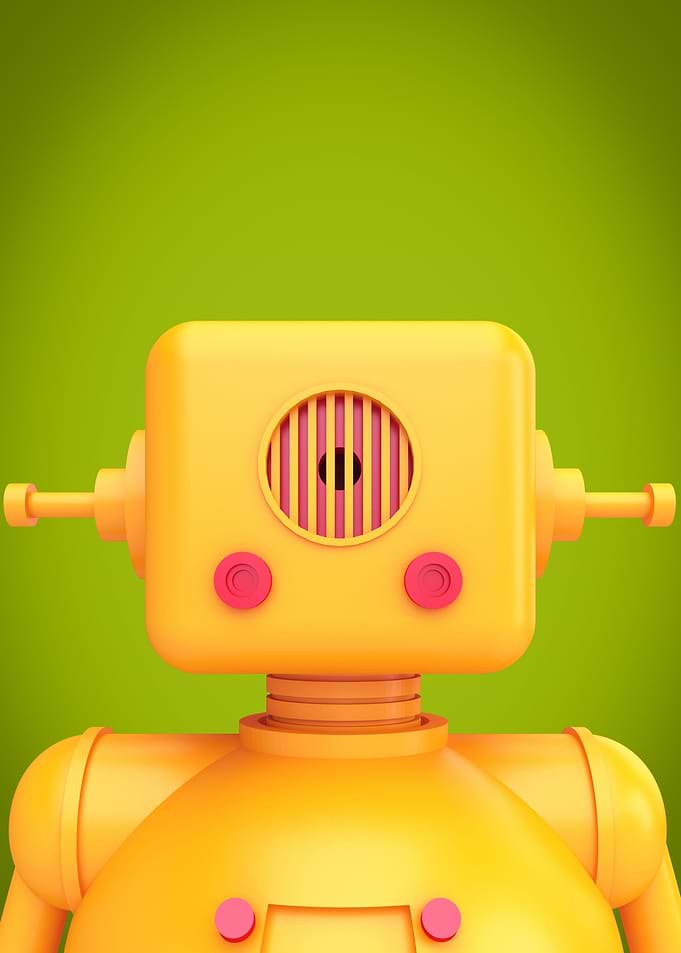 Yellow robot