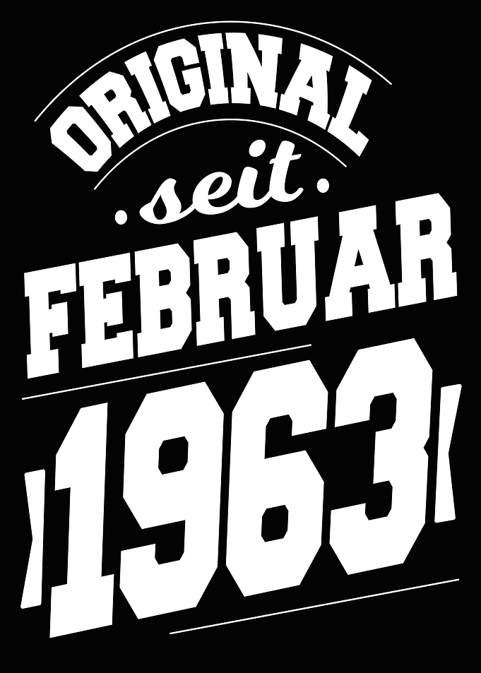 Februar 1963 61 Jahre