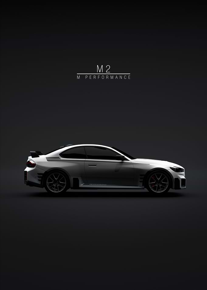 2023 BMW M2 M Parts White