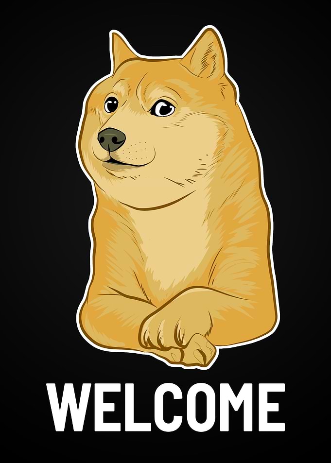 Welcome Shiba Inu meme