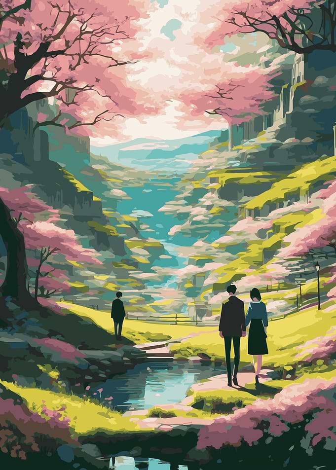 Surreal Anime Scenery 7