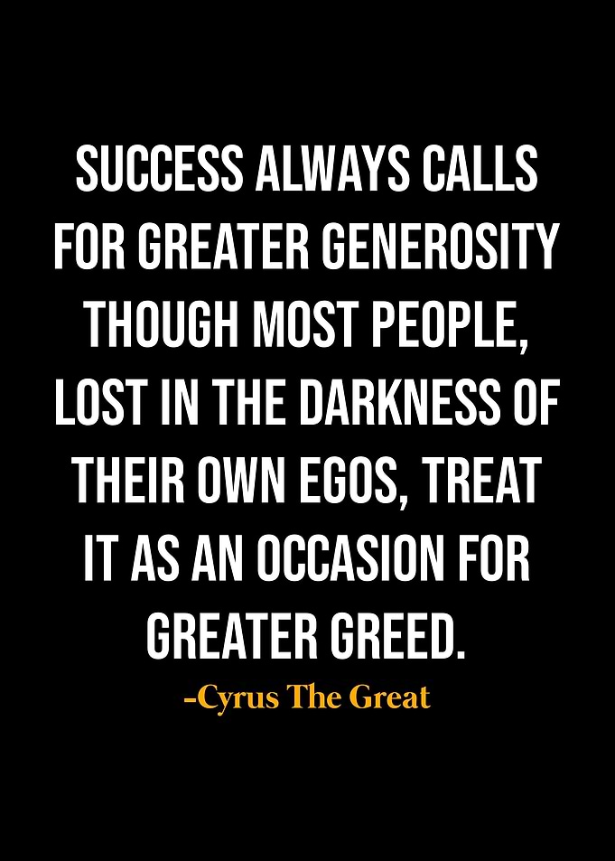 Cyrus The Great Quotes