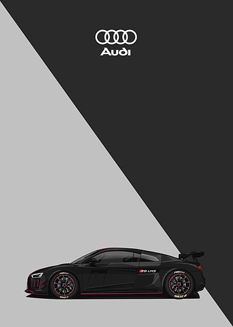 audi R8 black