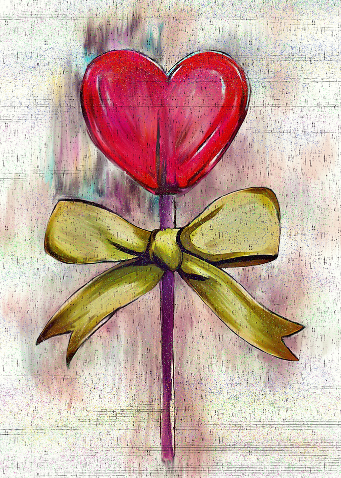 Happy Valentine Cute Poste