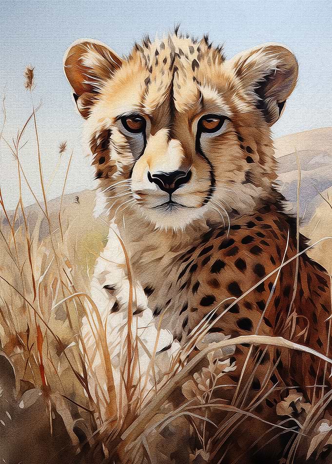 Cheetah Scowl