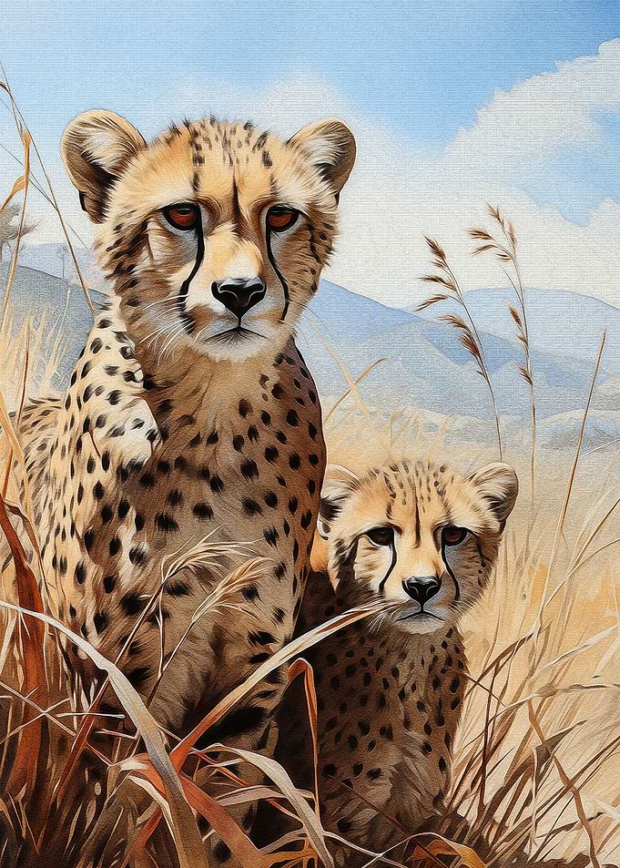 Mother Cheetah