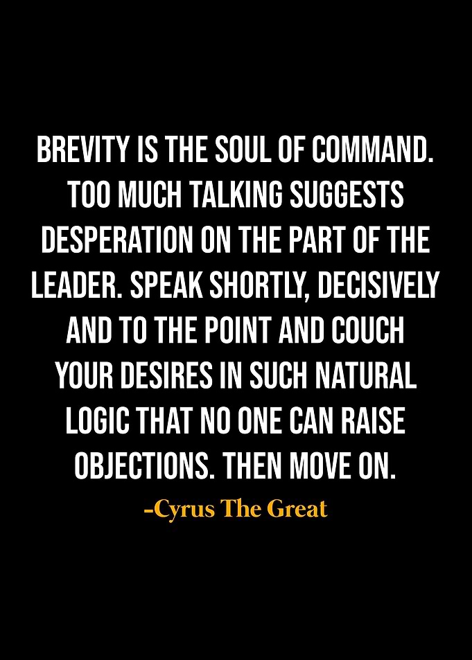 Cyrus The Great Quotes