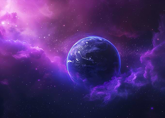Purple Cosmos