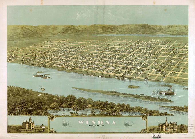 Winona Minnesota 1867