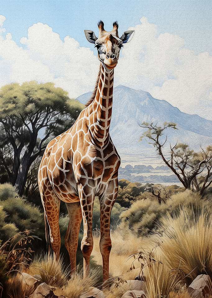 A Graceful Giraffe