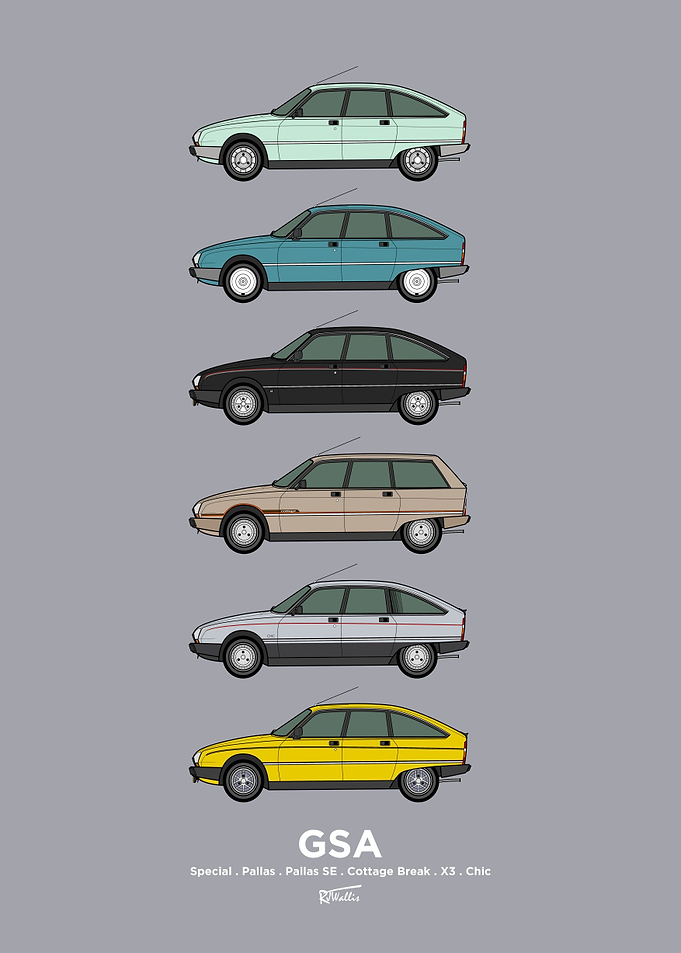 GSA Car collection