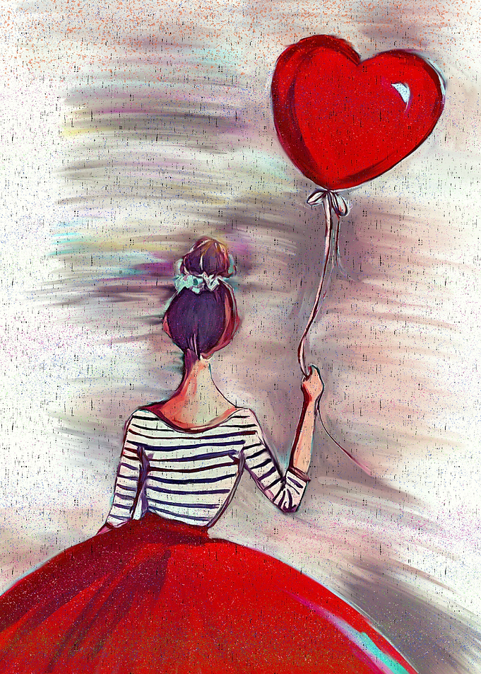 Happy Valentine Cute Poste