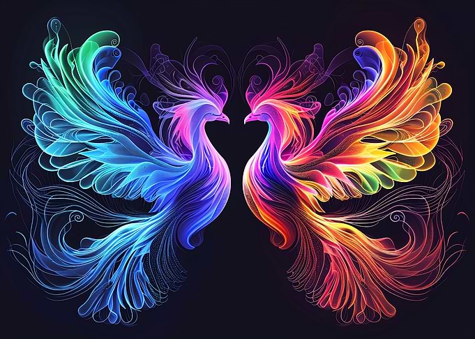 colorful birds 3
