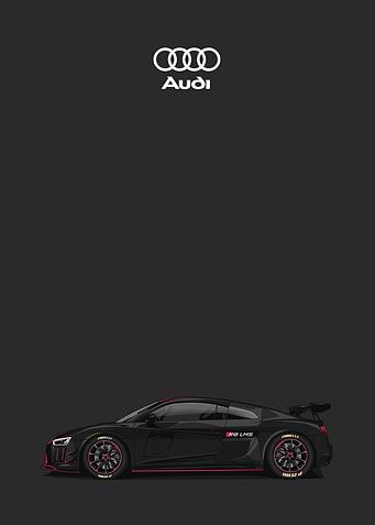 audi R8 black