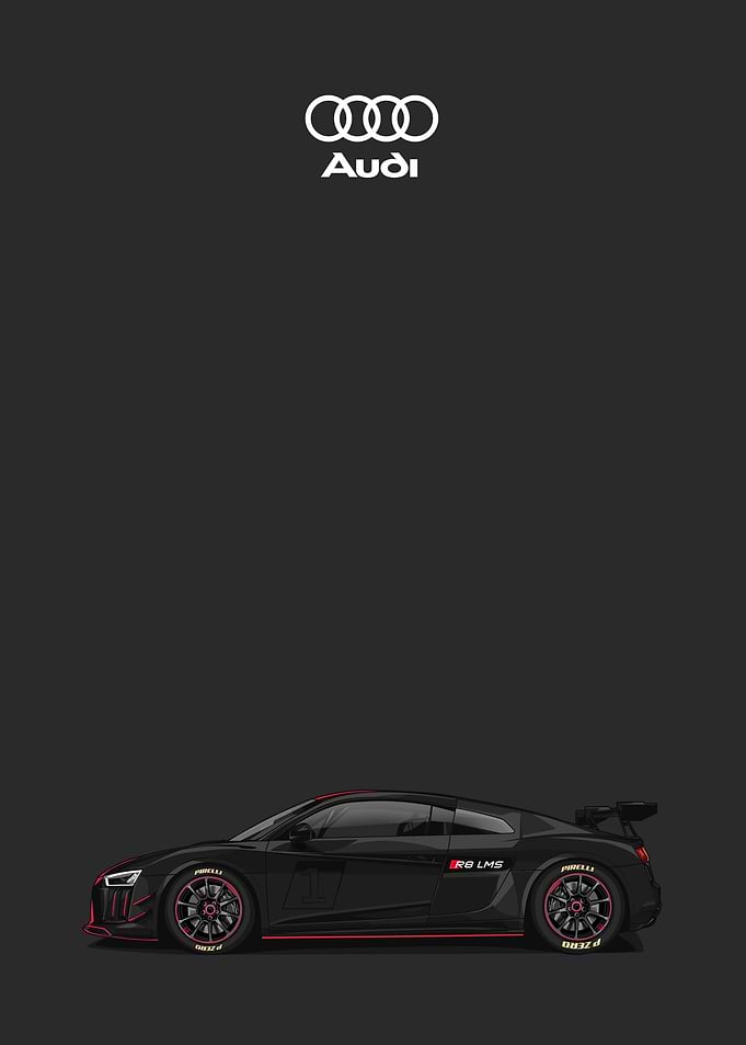 audi R8 black