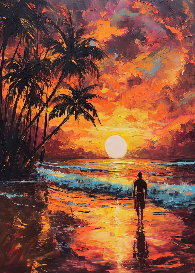 Beach Sunset Bliss