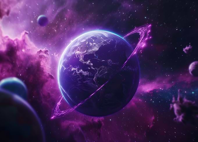 Purple Cosmos