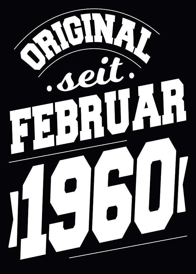 Februar 1960 64 Jahre