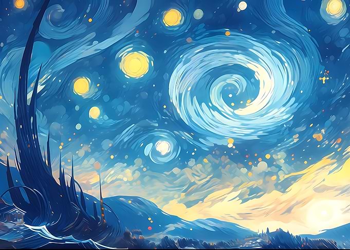 Van gogh starry night