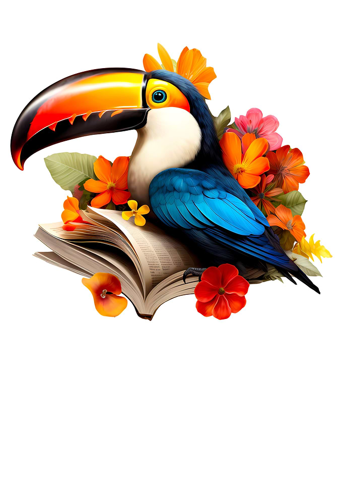 Toucan Book Reading Gift
