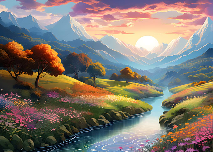 Autumn Infused Landscape