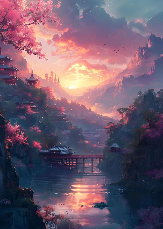 Japanese Sunset