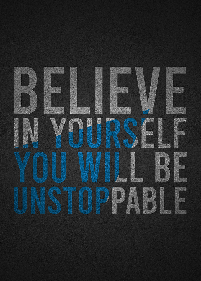 Believe Typography
