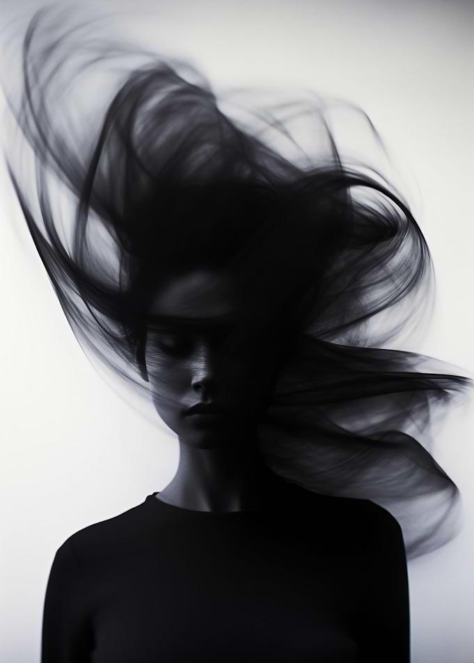 Flowing Hair