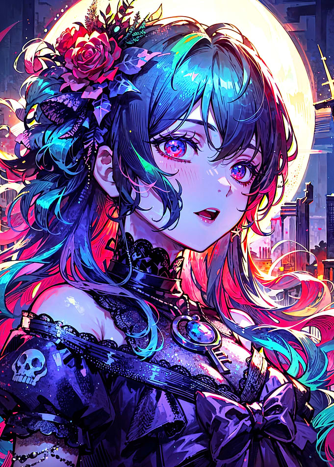 Anime demon girl