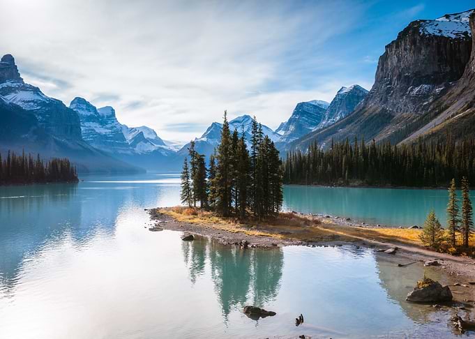 Spirit Island Maligne Lake