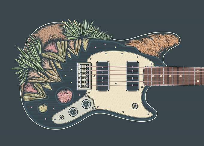 Mustang Relic Guitar