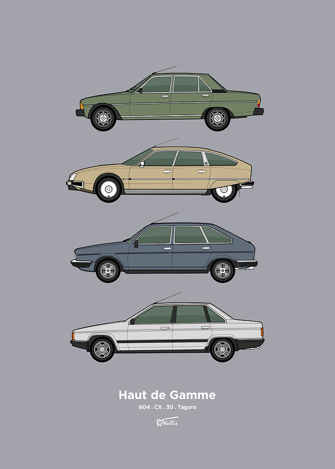 Haut de Gamme French cars