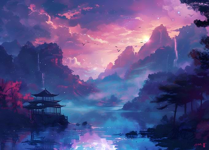 Japanese Sunset