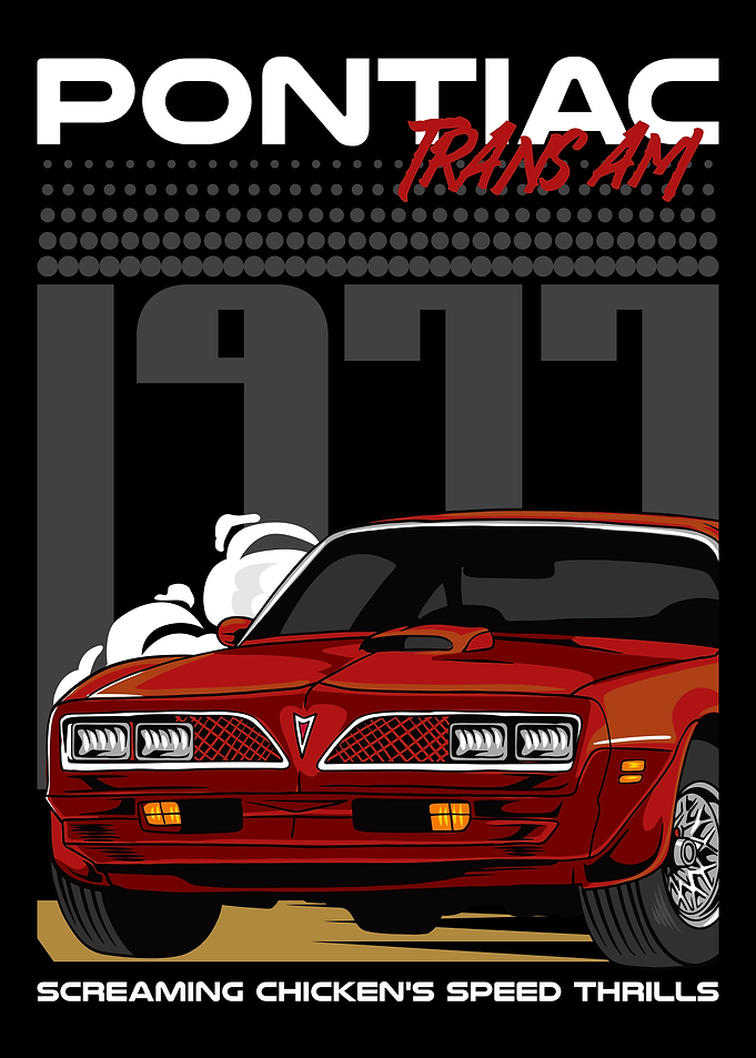 Retro Muscle Car