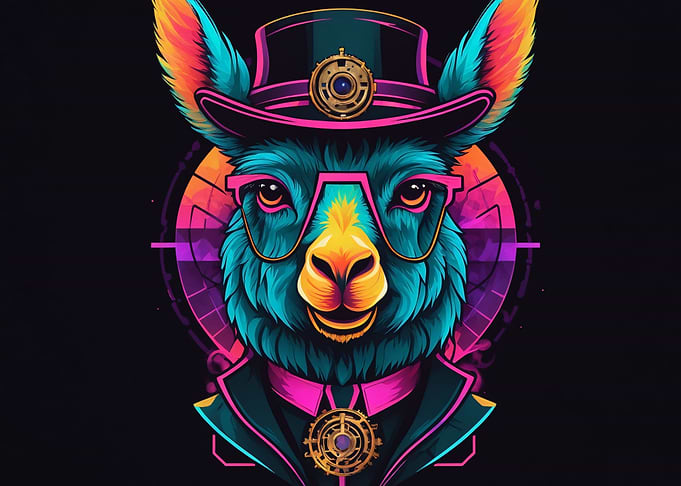 Steampunk Llama