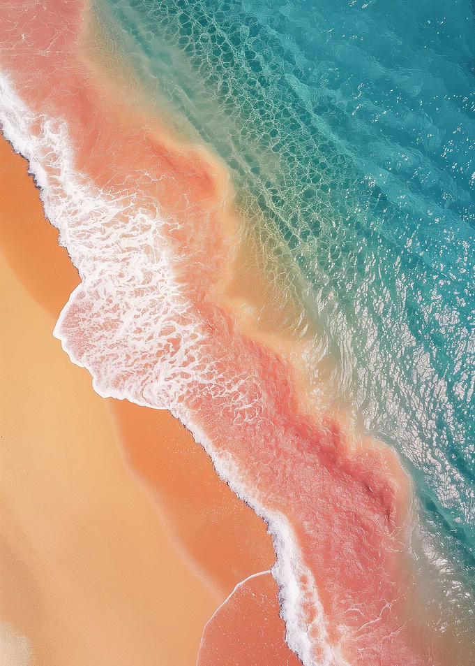 Minimalistic aerial photog